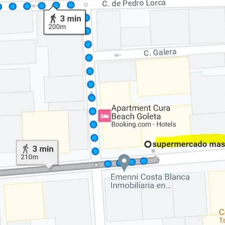 Apartmán Calle Pedro Lorca Spacious Near Del Cura , Seafront With Many Reastoraunts, Supermarket Masymas And Pharmacy 24h